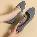 300円OFFクーポン レディース ニット パンプス ローヒール カジュアルシューズ フラット ペタンコ 通勤 オフィス おしゃれ 美脚 カジュアル 痛くない ...
