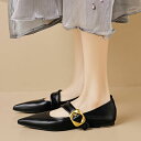 500円OFFクーポン パンプス ストラップ ローヒール 春 夏 痛くない ぺたんこ レディース おしゃれ 結婚式 太ヒール ブライダルシューズ 発表会 披露宴 美脚パンプス とんがりトゥ オフィス 歩きやすい ストラップパンプス フラットシューズ 美脚 YJSO