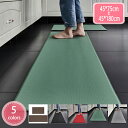 300円OFFクーポン キッチンマット 120cm/150cm/180cm 床保護マット キッチンマット 拭ける 台所マット 滑らない カーペット 北欧 ロング...