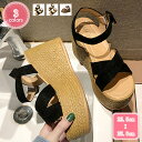 800円OFFクーポン 厚底サンダル レディース サンダル 夏 ウェッジソール シューズ ハイヒール プラットフォーム 歩きやすい 疲れない フォーマル 履きやすい 滑りにくい 美脚 お洒落 カジュアル 軽量 ファッション YJSO