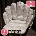 1700円OFFクーポン ふわふわ チェアクッション 座布団 クッション ひも付き シートクッション 座いす 一体式 チェアパッド かわいい お尻が痛くならない 背もたれ 椅子クッション 春 夏 秋 冬 なめらか 大きめ おしゃれ 厚め 洗える 低反発 YJSO
