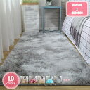 カーカラグ ラグマット 無地 カーペット 掃除易い 洗える ふわふわ 防ダニ 耐摩耗性 カーペット 寝室用 絨毯 おしゃれ フローリング パープル 防音 オール...
