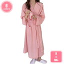 ネグリジェ レディース ガウンパジャマ ルームウエア 長袖 大きいサイズ ホームウェア 授乳服 ふわふわ 冷え対策 吸汗速乾 通気性 ゆったり ホワイト オール...