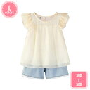 セットアップ キッズ ベビー服 女の子 帽子付き 子供服 トップス ハーフパンツ おしゃれ 可愛い 韓国 ショートパンツ 春 夏 デニムパンツ 2点セット 子供服 水玉 半袖 カットソー ジュニア 入学 入園 誕生日 プレゼント 幼稚園 YJSO