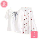 女の子 スカート 半袖 シャツ セットアップ 子供 少女 サイズ 夏服 2点セット スカートセット Tシャツ お姫様 清新 気質いい 韓国 子供服 カジュアル ...
