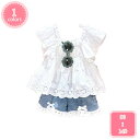 800円OFFクーポン キッズ服 Tシャツ パンツ ショート丈 ジャージ ガールズ 女の子 フリル 半袖Tシャツ 上下セット セットアップ 半袖 トップス デニ...