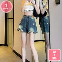 800円OFFクーポン デニム ショート パンツ 薄手 ストレッチ 短パン ス ショーパン 美脚 脚長 ゆったり 着痩 可愛い ボトムス カジュアル 通勤 ホットパンツ 大人 20代 30代 40代 OL ママ 母 デニムパンツ おしゃれ 夏服 YJSO(4)