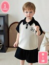 500円OFFクーポン 子供服 キッズ セットアップ 夏服 半袖 ポロシャツ ショートパンツ 男の子 お洒落 ベビー服 通気性 吸汗速乾 ジャージ 上下セット 女の子 可愛い カジュアル tシャツ ハーフパンツ おしゃれ 通園 通学 普段着 子供の日 YJSO