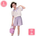 1700円OFFクーポン 子供服 ジャージ tシャツ ショートパンツ 2点セット 女の子 セットアップ 上下セット スポーツウェア ガールズ 運動着 トップス ...