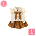 1700円OFFクーポン フリル付き セットアップ キッズ ベビー 子供 子ども こども 子供服 キッズ服 女の子 ガールズ 夏 夏物 夏服 春夏 春夏物 ノースリーブ フリル キュロットパンツ 保育園 お出かけ ショートパンツ 花柄 ドット セット 上下セット YJSO