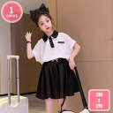 1700円OFFクーポン ガールズ セットアップ 子供服 女の子 ジャージ 上下セット 半袖Tシャツ スカート 2点セット キッズ服 カジュアル 普段着 通園 ...