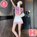 1700円OFFクーポン ショートパンツ ハイウエスト レディース デニム Aライン ジーンズ ショート丈 ジーパン ワイドパンツ 無地 夏 短パン 可愛い 通勤 通学 お呼ばれ 春夏 カジュアル 美脚 着痩せ おしゃれ ファッション YJSO