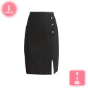 500円OFFクーポン スカート レディース 事務服 タイト 黒 ハイウエスト ひざ丈 春夏秋 タイトスカート カジュアル 着痩せ 可愛い オフィス 上品 エレ...