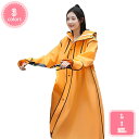 魔法のレインコート レディース メンズ レインウエア ロング 自転車 バイク リュック対応 通勤通学 ポンチョ カッパ 雨具 厚手 超軽量 防水 多機能 軽量 ...