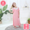 500円OFFクーポン 女の子 パジャマ 半袖 パジャマ スリープドレス 女の子 レース ワンピース プリンセス ナイトウェア 綿 薄手 春 夏 パジャマ 普段...