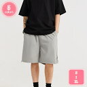 300円OFFクーポン メンズ ハーフパンツ カーゴパンツ ショートパンツ ワイドパンツ かっこいい 無地 五分丈 カジュアル ゆったり おしゃれ 通気 ファッ...