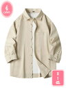 800円OFFクーポン シャツジャケット 長袖シャツ メンズ ワイシャツ トップス カジュアル かっこいい シンプル 無地 羽織り ゆったり オシャレ アウター...