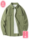 800円OFFクーポン シャツ メンズ 長袖 オシャレ シャツジャケット カジュアルシャツ 大きいサイズ 春夏 ゆったり Yシャツ ボタンダウン 綿 コットン ...