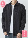 1700円OFFクーポン チェックコーデュロイシャツ メンズ 防風 保温 ジャケット 中綿 日常トップス アウトドアウエア 胸ポケット カジュアルシャツ 通勤 ...