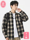 800円OFFクーポン チェックシャツ| メンズ トップス シャツ チェックシャツ 柄シャツ 長袖シャツ カジュアル 秋服 冬服 春服 綿100% コットン 大...