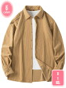 1700円OFFクーポン 開襟シャツ 男女兼用 長袖シャツ トップス 服 春服 ストリート カジュアル ゆったり ギフト プレゼント 春 秋 冬 メンズ シンプ...