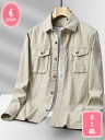 800円OFFクーポン シャツ メンズ ワークシャツ 襟付き 秋 冬 春 秋服 春服 ワーク系 ファッション シャツジャケット ゆったり カジュアル ライトアウ...