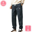 メンズ ズボン ロングパンツ 大きいサイズ リラックスパンツ ガウチョパンツ ワイドパンツ サルエルパンツ 春秋冬服 無地 調整紐 快適 ゆったり ボトムス ストレートパンツ カジュアル シンプル オシャレ オールシーズン YJSO