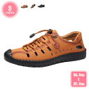 500円OFFクーポン ローファー メンズ メッシュサンダル 夏用 革靴ドライビングシューズ サマーサンダル つっかけ コンフォート サボ サンダル 軽量 幅広...