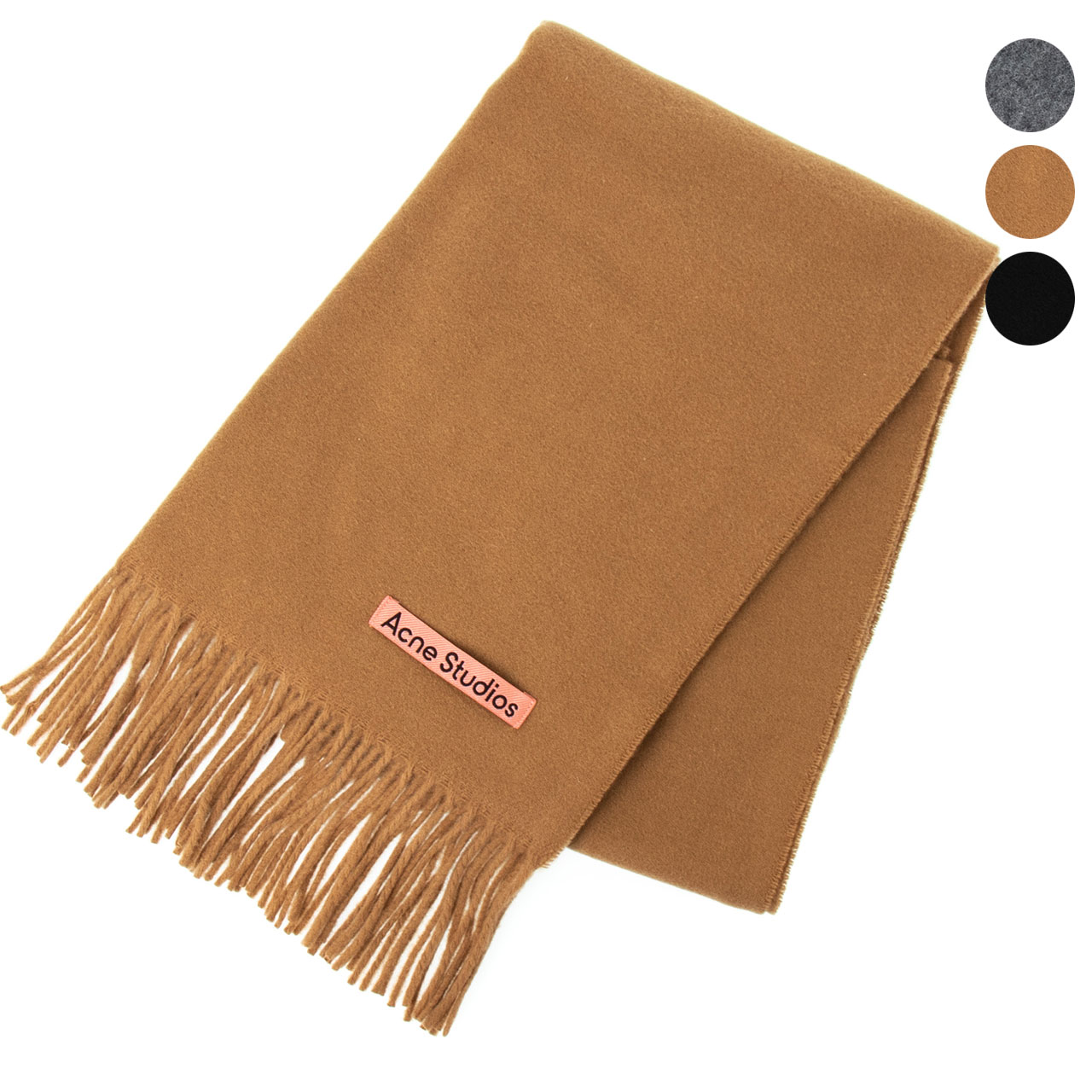 【1,000円クーポン対象】アクネ ストゥディオズ ACNE STUDIOS カシミア大判ストール（カシミヤ） FN-UX-SCAR000152 CA0156 [全4色]のサムネイル