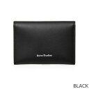 【訳あり】アクネ ストゥディオズ ACNE STUDIOS レディース カードケース ブラック LEATHER CARD CASE FN-UX-SLGS000104 CG0099 900 BLACK【アウトレット】