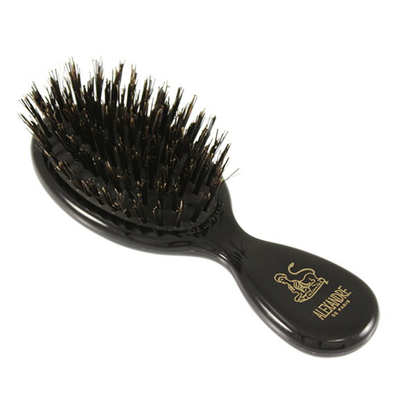 アレクサンドル ドゥ パリ ALEXANDRE DE PARIS ヘアブラシ HANDBAG BRUSH 14cm ブラック NBRS-50044 N NOIRのサムネイル