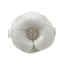【10,000円クーポン配布中】アレクサンドル ドゥ パリ ALEXANDRE DE PARIS バレッタ CAMELIA 6.5cm グレー AA6-1935...
