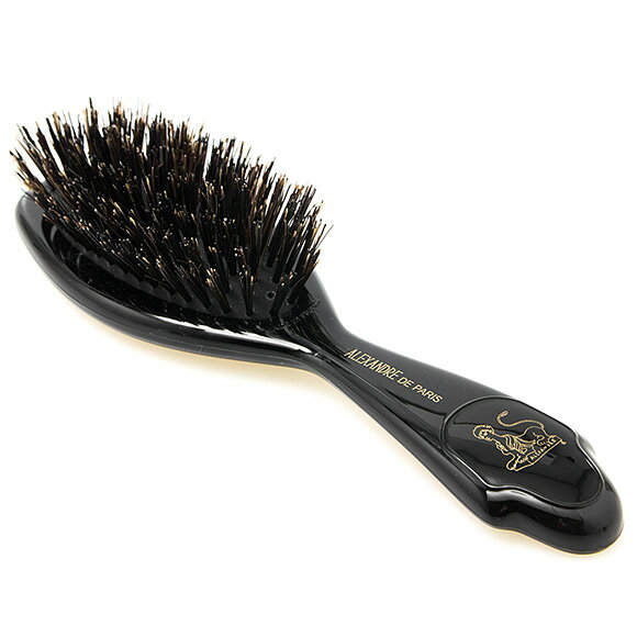 アレクサンドル ドゥ パリ ALEXANDRE DE PARIS ヘアブラシ ブラック HAIR BRUSH MEDIUM MODEL NBRS-50026 N NOIRのサムネイル