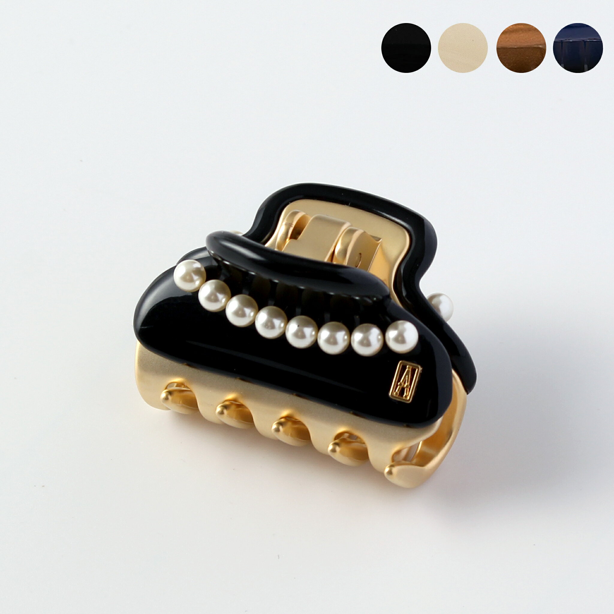 アレクサンドル ドゥ パリ ALEXANDRE DE PARIS ヘアクリップ（スモールサイズ） VENDOME CLIP S [ヴァンドーム] 4.5cm ICC45-14339-37 [全4色]【2023SS】のサムネイル