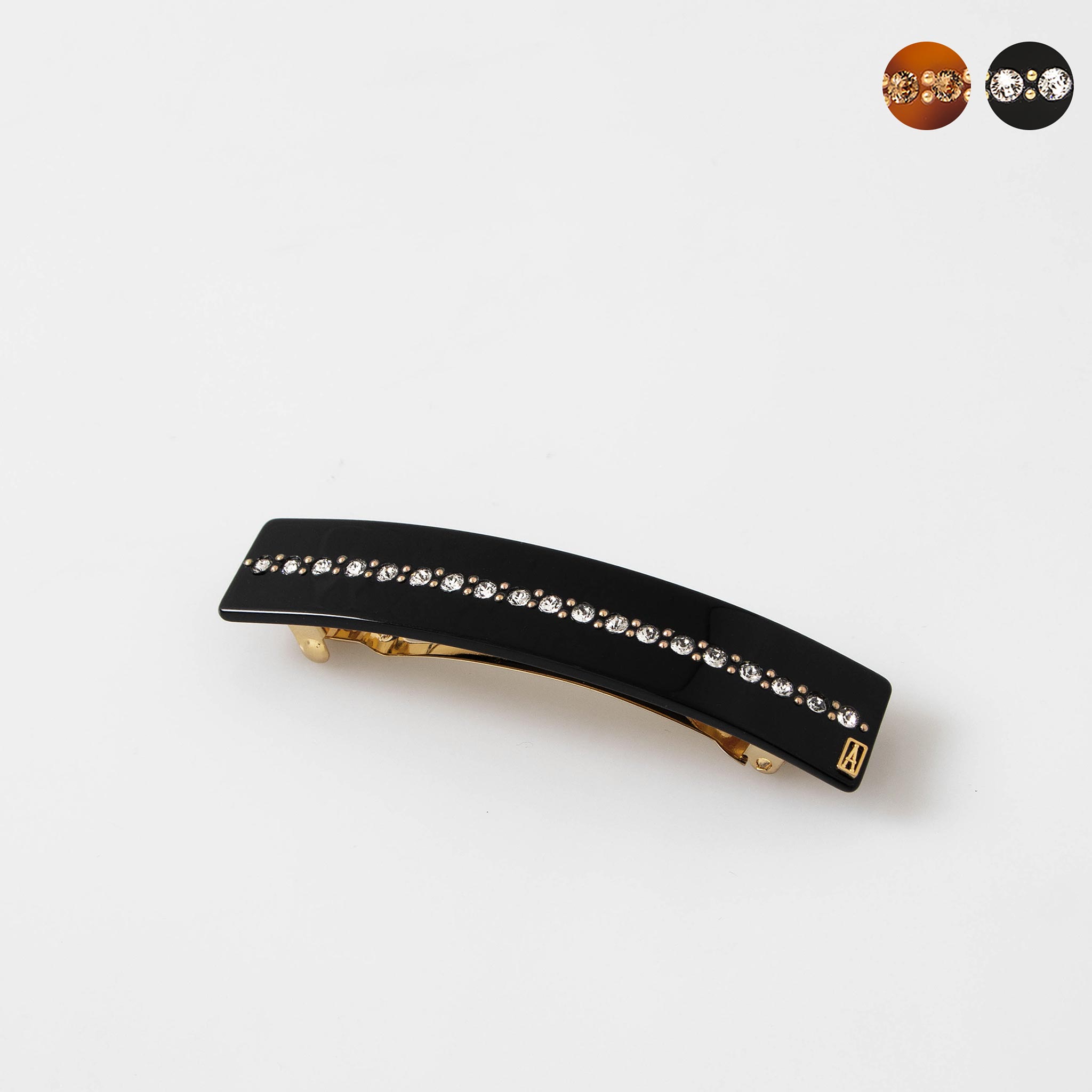 アレクサンドルドゥパリ バレッタ アレクサンドル ドゥ パリ ALEXANDRE DE PARIS バレッタ LES CLASSIQUES TUILERIES BARRETTE AA8-736-75 8cm【国内配送】【2024SS-】