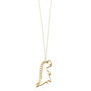 アリータ ALIITA ネックレス ダイナソーモチーフ イエローゴールド DINO ESMERALDA DINO EMERALD NECKLACE ROLO ディノ エメラルド ネックレス NRPU7I0023YG09K 9KT J1000 YELLOW GOLD【2024SS】