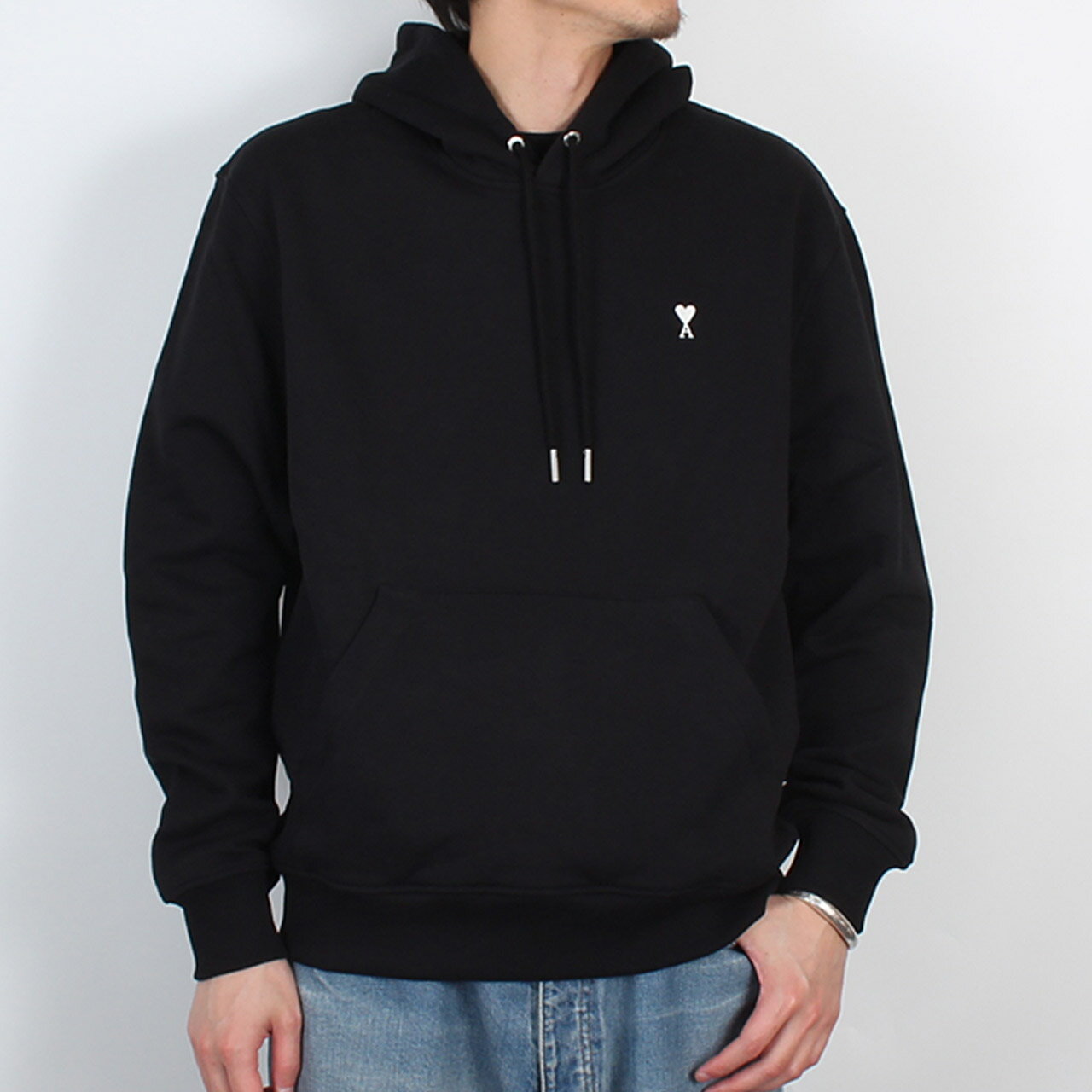 乐天商城 - アミパリス AMI PARIS フーディー AMI DE COEUR HOODIE メンズ HSW764.730【2026SS】