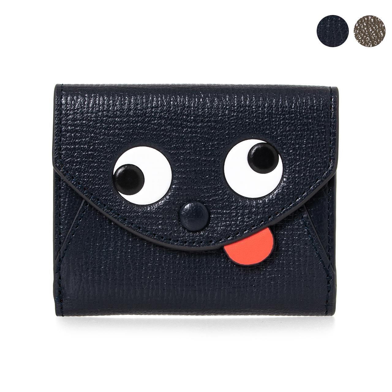 アニヤハインドマーチ ANYA HINDMARCH 財布 レディース 三つ折り財布 ZANY MINI TRI-FOLD WALLET ザニー ミニ 三つ折り ウォレット 5050925188050 / 5050925142816 GRAINY CAPRA【ミニ財布】【英国】【2024SS】