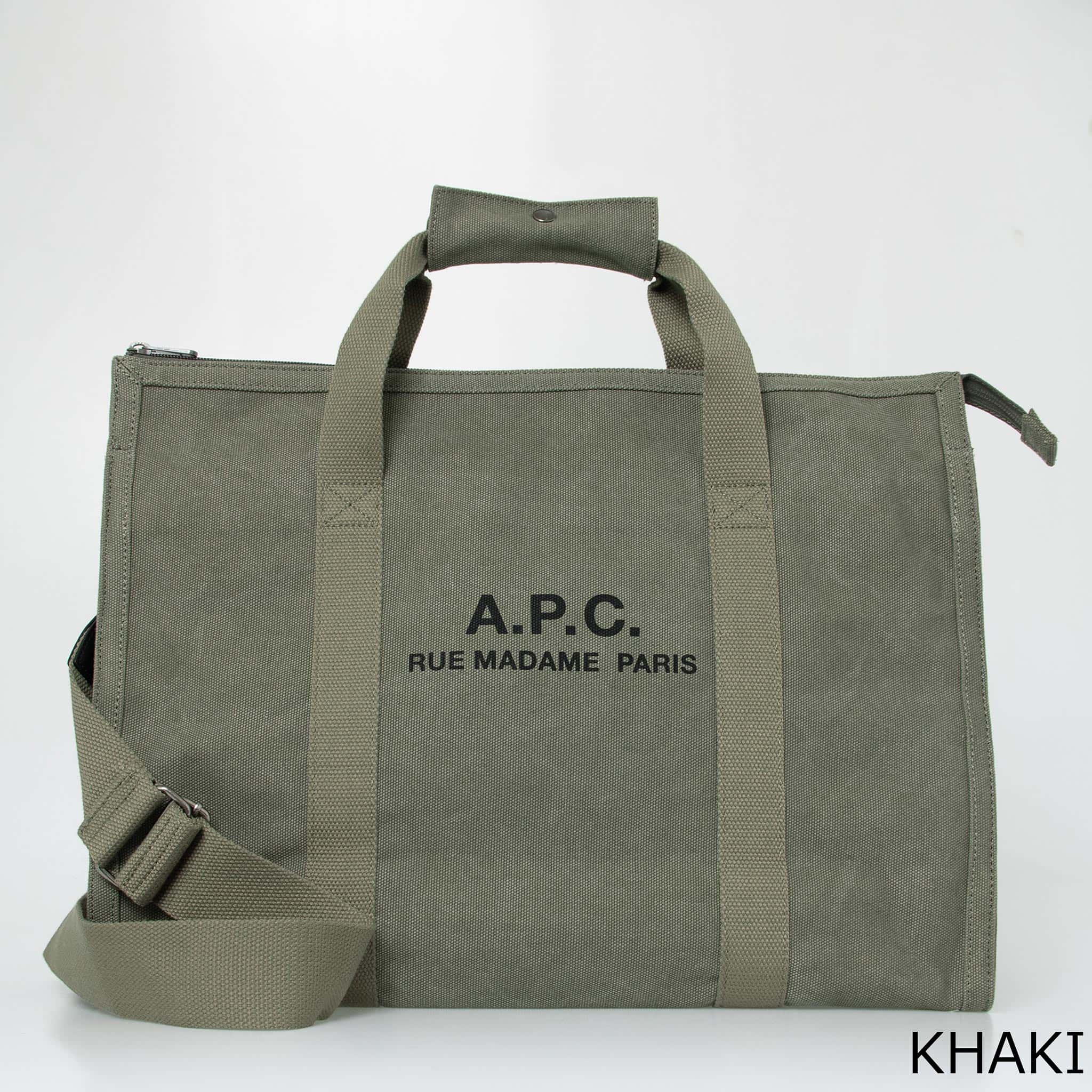A.P.C. ショルダーバッグ カーキ A P C アーペーセー ショルダーバッグ 