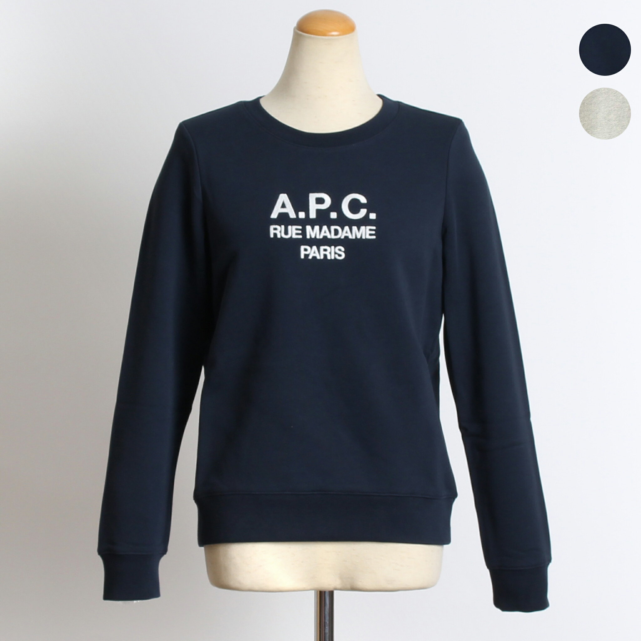 【5％OFFクーポン＆ポイント3倍】アーペーセー A.P.C. レディース スウェット TINA SWEATSHIRT COEZD F27561【国内配送】のサムネイル