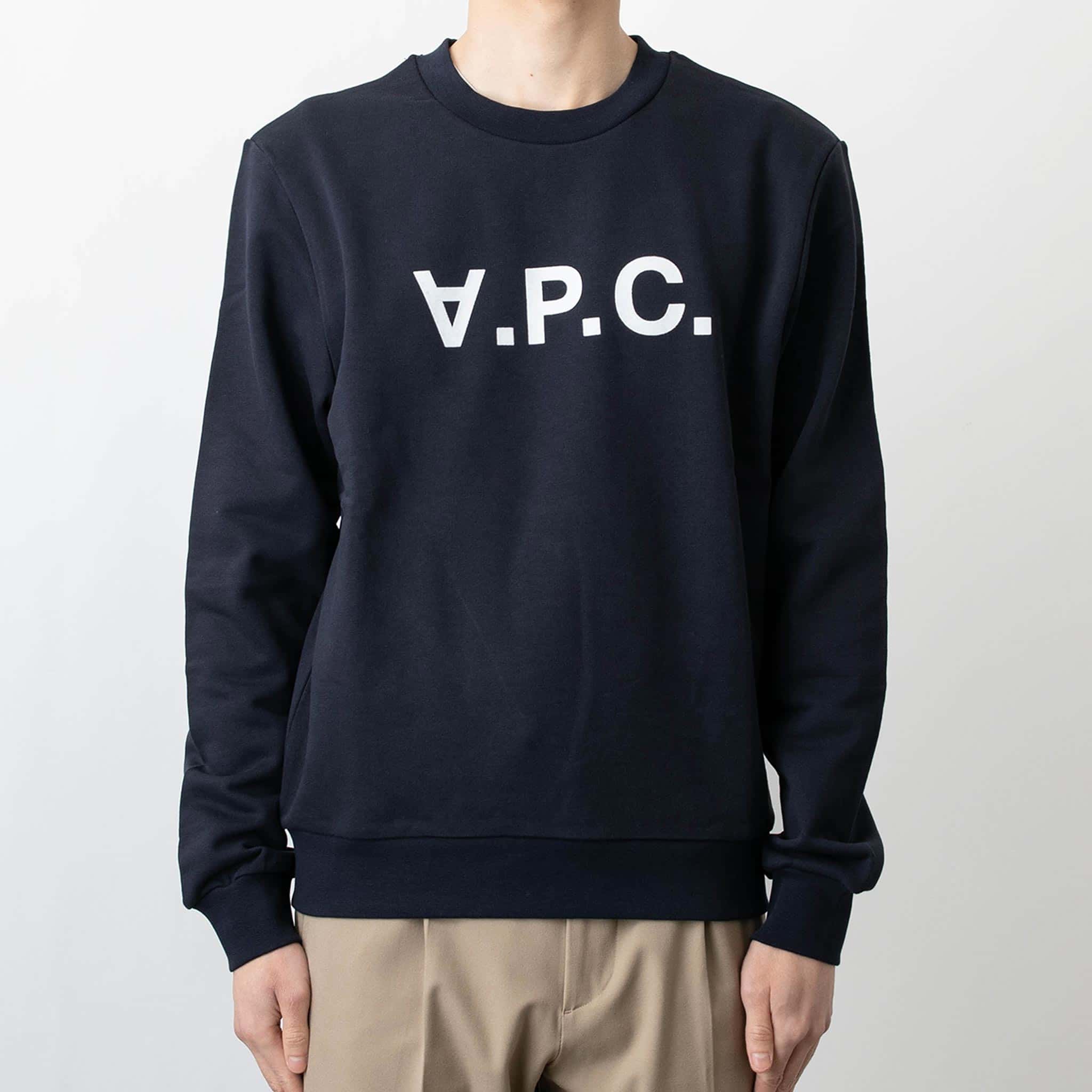アーペーセー A.P.C. スウェット GRAND VPC SWEAT STANDARD [VPCロゴスウェットシャツ] メンズ レディース COHBN M27907【2025SS】