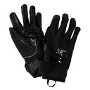 アークテリクス 手袋 メンズ アークテリクス ARC'TERYX 手袋 メンズ レディース グローブ ブラック ALPHA SL GLOVE [アルファ SL グローブ] X000006512 002291 BLACK