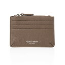 ジョルジオアルマーニ GIORGIO ARMANI 財布 メンズ カードケース/コインケース トープ CARD HOLDER Y2R547 YQA9E 80100 TAUPE【アウトレット】