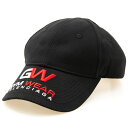 バレンシアガ BALENCIAGA レディース キャップ ブラック HAT GYM WEAR CAP 623903 310B2 1000 BLACK【アウトレット】