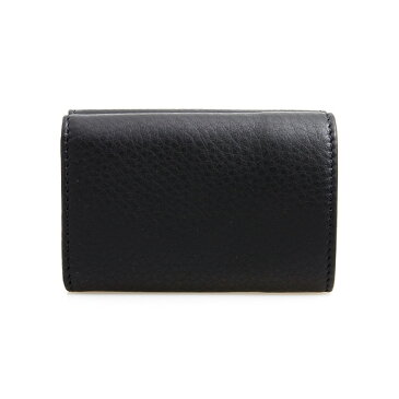 バレンシアガ BALENCIAGA 財布 ミニ財布 レディース 三つ折り財布 ブラック 黒 EVERYDAY L MINI WALLET 551921 DLQ4N 1075 NOIR/L ROUGE