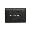 バレンシアガ 財布（メンズ） バレンシアガ BALENCIAGA 財布 メンズ 三つ折り財布 ブラック CASH MINI WALLET [キャッシュ] 594312 1IZI3 1090 BLACK/L WHITE