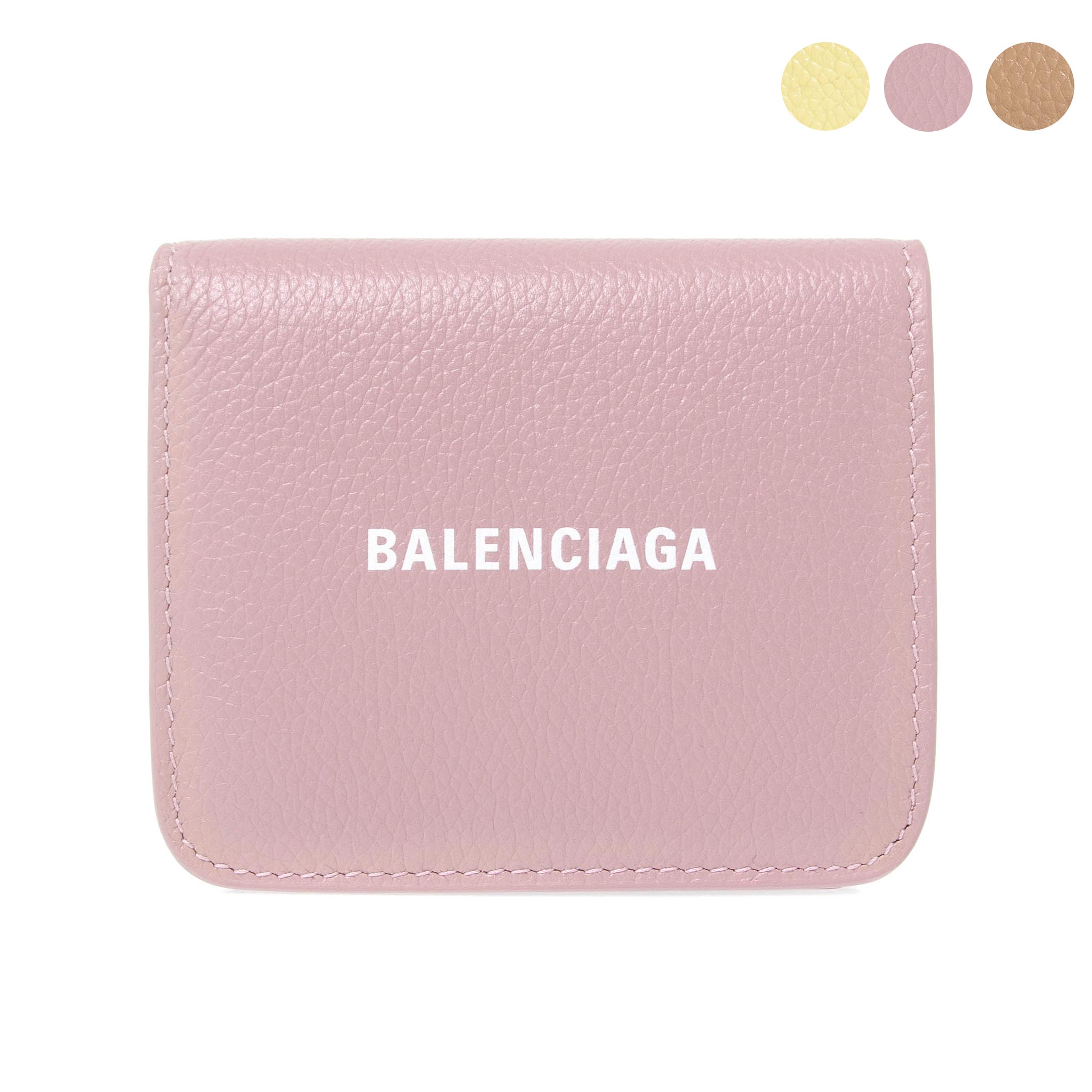 バレンシアガ BALENCIAGA 財布 レディース 二つ折り財布 CASH FLAP COIN CARD HOLDER キャッシュ 594216 1IZI3【ミニ財布】【2024SS】