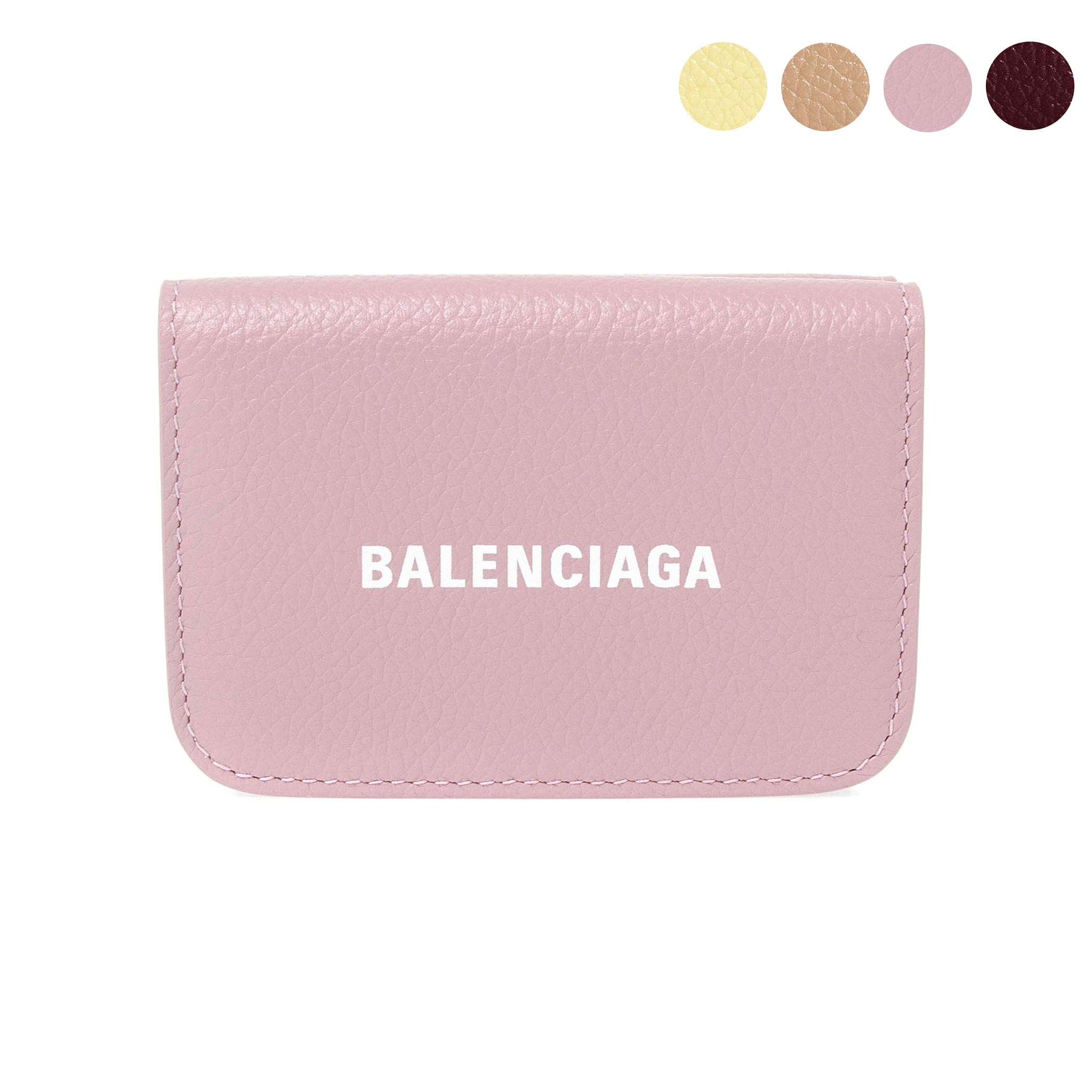 バレンシアガ 三つ折り財布 レディース バレンシアガ BALENCIAGA 財布 レディース 三つ折り財布 CASH MINI WALLET [キャッシュ] 593813 1IZI3【ミニ財布】【2024SS】