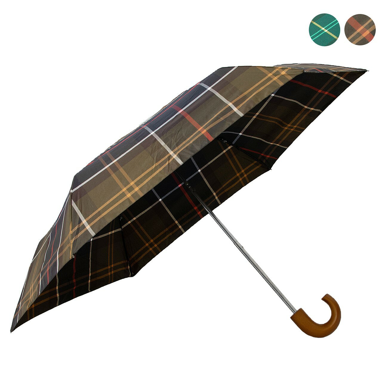 バブアー BARBOUR 傘 メンズ レディース 折りたたみ傘 TARTAN MINI UMBRELLA UAC0201