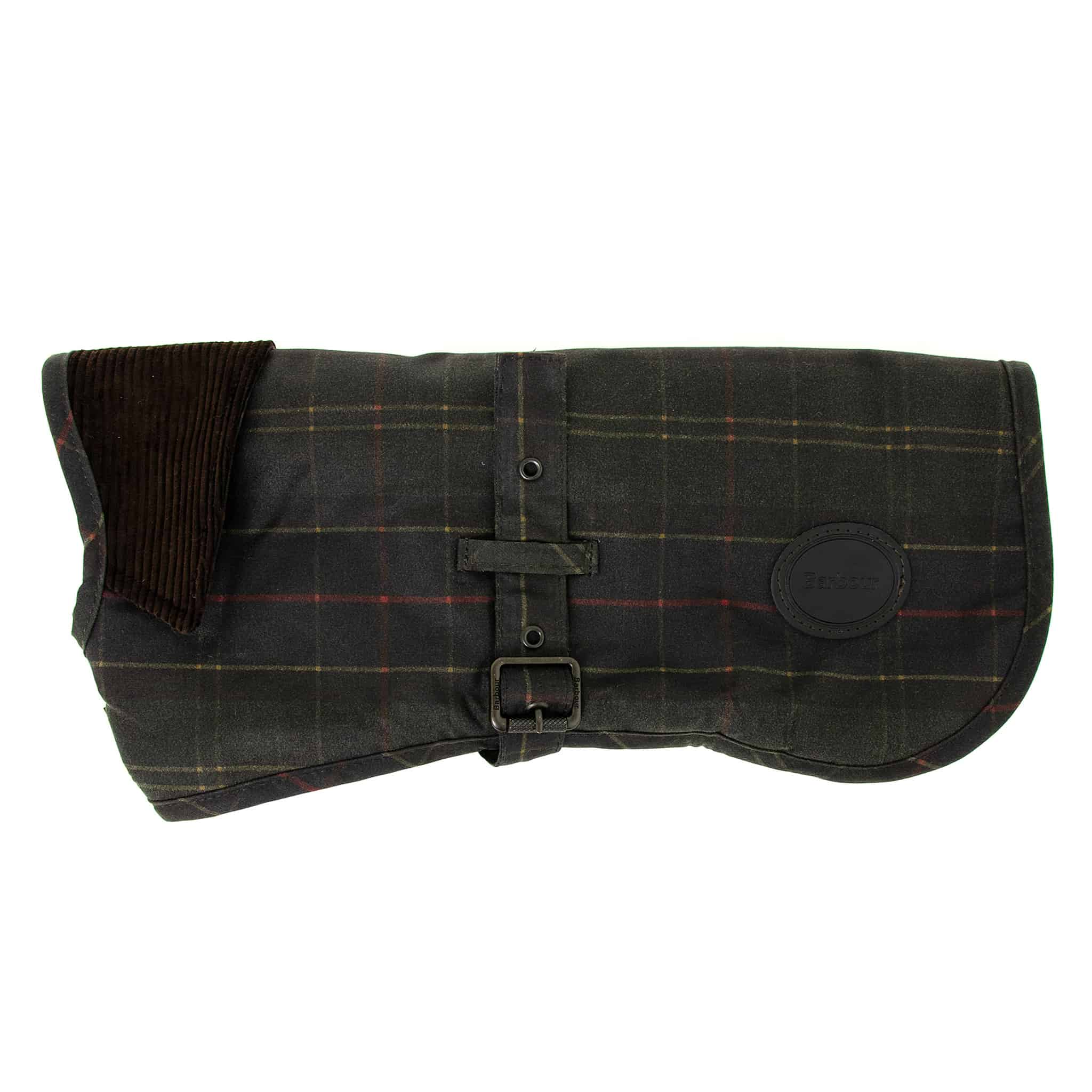 バブアー BARBOUR ドッグウェア オリーブ クラシックタータンチェック柄 TARTAN WAX DOG COAT DCO0031 OL71 CLASSIC TARTAN【英国】【2024SS-】